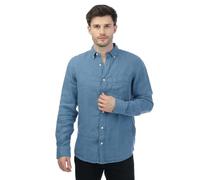 Gant Regular Fit Garment Dyed Linen Shirt 3XL Blue