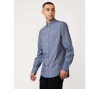 Gant Mens Regular Fit Long Sleeve Oxford Shirt - Blue Cotton - Size X-Large