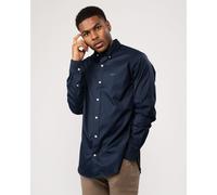 Gant Mens Regular Fit Long Sleeve Pinpoint Oxford Shirt - Marine - Size 2XL