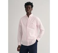 GANT Men's Regular Classic Poplin Gingham Shirt, Light Blue - Size: 38/Regular