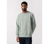 GANT Mens Regular Fit Shield Logo Crew Neck Sweatshirt - 10 Ceramic Grey