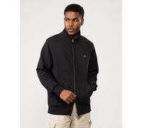GANT Men's REG Shield Full Zip Sweatshirt, Black, Standard, black, XL