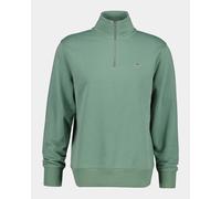 GANT Mens Regular Fit Shield Logo Half Zip Sweatshirt - 308 Surplus Mint
