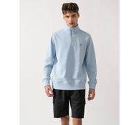 GANT Mens Regular Fit Shield Logo Half Zip Sweatshirt - 457 Fresh Blue - 457 Fresh Blue - L