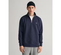 GANT Mens Shield Half Zip Sweatshirt Evening 4XL
