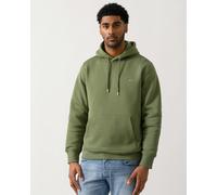 GANT Mens Regular Fit Shield Logo Pullover Hoodie - 379 Dry Herb Green - 379 Dry Herb Green - XL