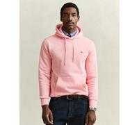 GANT Mens Regular Fit Shield Logo Pullover Hoodie - 671 Bubblegum Pink - 671 Bubblegum Pink - M