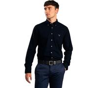 Gant Mens Regular Fit Shirt The Oxford - Black Cotton - Size X-large - Size X-Large