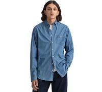 Gant Mens Regular Fit Shirts | The Indigo Shirt - M / Sky Blue