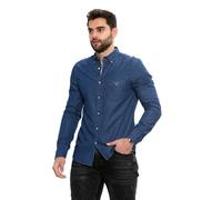 Gant Mens Regular Fit Shirts | The Indigo Shirt - XL / Navy