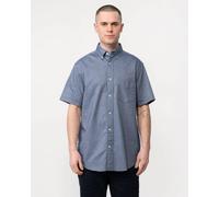 GANT Mens Regular Fit Short Sleeve Oxford Shirt - 423 Persian Blue