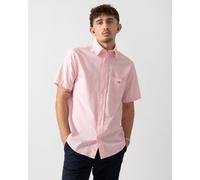 GANT Mens Regular Fit Short Sleeve Oxford Shirt - 666 Washed Pink - 666 Washed Pink - L