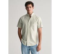 Gant Gant Reg Oxford Ss Shirt Milky Matcha L L Green