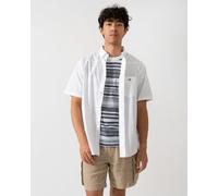 GANT Mens Regular Fit Short Sleeve Poplin Shirt - 110 White - 110 White - XXL