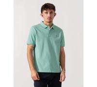 GANT Mens Regular Fit Short Sleeve Shield Logo Pique Polo - 323 Muted Turquoise
