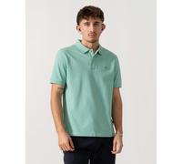GANT Mens Regular Fit Short Sleeve Shield Logo Pique Polo - 323 Muted Turquoise - 323 Muted Turquoise - M