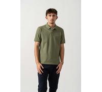 GANT Mens Regular Fit Short Sleeve Shield Logo Pique Polo - 379 Dry Herb Green - 379 Dry Herb Green - XL