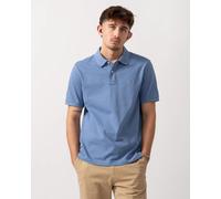 Gant Shield Short Sleeve Polo Shirt Blue - XL