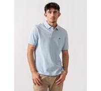 GANT Mens Regular Fit Short Sleeve Shield Logo Pique Polo - 457 Fresh Blue