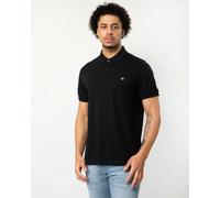 GANT Mens Regular Fit Short Sleeve Shield Logo Pique Polo NOS - 5 Black - 5 Black - L