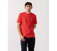 GANT Mens Regular Fit Short Sleeve Shield Logo T-Shirt - 641 Rose Red
