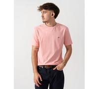 GANT Mens Regular Fit Short Sleeve Shield Logo T-Shirt - 671 Bubbelgum Pink - 671 Bubbelgum Pink - XL