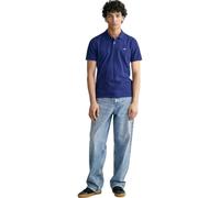 Gant Mens Regular Fit Short Sleeve Shield Pique Polo Shirt