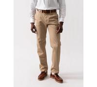 Gant Mens Regular Fit Twill Chinos - Beige Cotton - Size 34W/34L