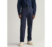 GANT Men's Regular Twill Chinos Dress Pants, Marine, 38W / 30L