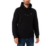 GANT Men's REG Shield Hoodie, Black, XXL