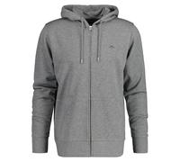 GANT Mens Regular Shield Full Zip Hoodie Sweat Jacket, Hood, Cotton Blend
