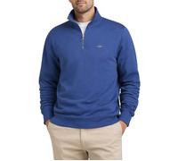 GANT Mens Regular Shield Half Zip Sweatshirt Vintage Blue