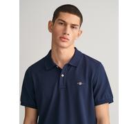 Gant Reg Shield Short Sleeve Polo Blue L Men
