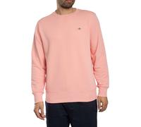 GANT Men's Regular Shield Sweatshirt, Pink