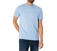 GANT Men's Regular Shield T-Shirt, Blue