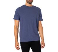 GANT Men's Regular Shield T-Shirt, Blue