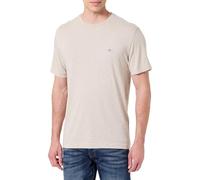 GANT Men's Regular Shield T-Shirt, Ceramic Grey