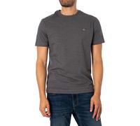 GANT Men's Regular Shield T-Shirt, Grey