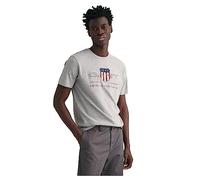 Gant 2003184 Regular Fit Short Sleeve T-shirt Grey 4XL Men