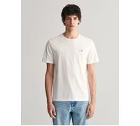 GANT Men's Regular Shield T-Shirt, White - Size: 44