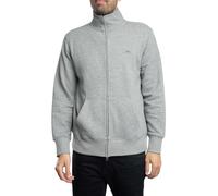 GANT Men's Regular Shield Zip Sweatshirt, Grey