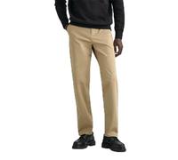GANT Men's Regular Twill Chinos Classic Trousers, Dark Khaki, 44W x 32L