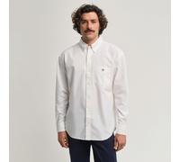 Gant Mens Relaxed Fit Oxford Shirt in White Cotton - Size X-Large