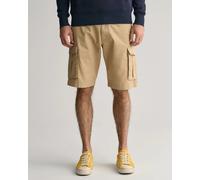 GANT Mens Relaxed Twill Cargo Shorts - 248 Dark Khaki