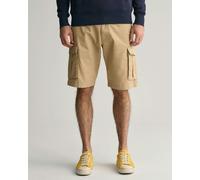 GANT Mens Relaxed Twill Cargo Shorts - 248 Dark Khaki - 248 Dark Khaki - W38