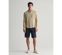 GANT Mens Relaxed Twill Cargo Shorts Colour: 410 Marine, Size: W34