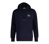 GANT Men's Script Graphic Sweat Hoodie, Evening Blue, L
