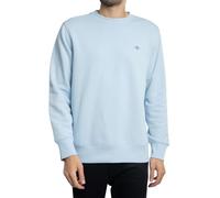 GANT Men's Regular Shield Sweatshirt, Fresh Blue, L