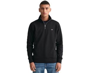 Gant | Mens Shield Half Zip Sweatshirt - Black / 2XL