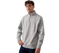 Gant | Mens Shield Half Zip Sweatshirt - Grey / M